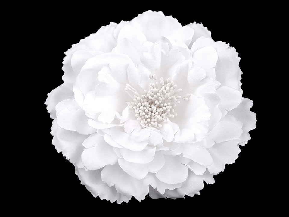 Květina velká - bílá