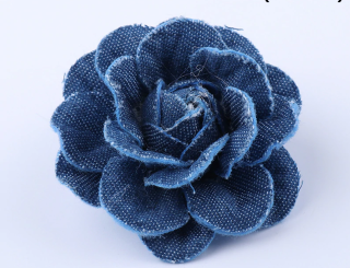 Brož/spona květina 5,5 cm