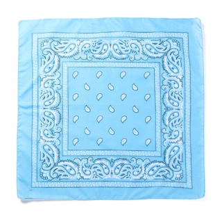 Šátek čtverec - sv. modrý