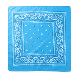 Šátek čtverec - modrý