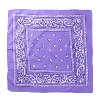 Šátek čtverec - fialový