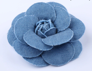 Brož/spona květina 5,5 cm