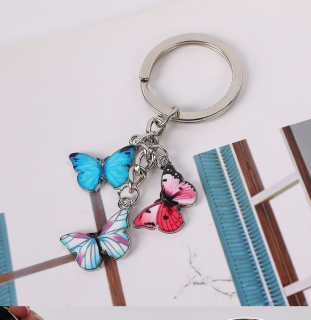 Přívěsek na klíče - motýli