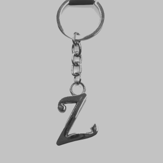 Přívěsek na klíče písmeno "Z"