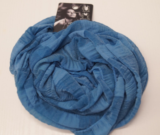 Šátek s proužky - modrý typ 2