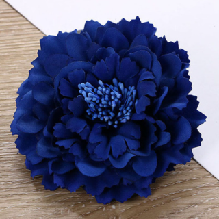 Květina velká - tm. modrá